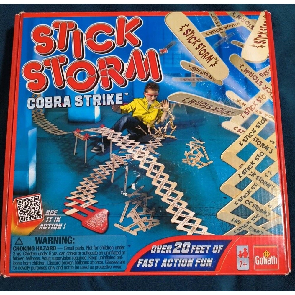 2013 Stick Storm Cobra Strike By Goliath Games 100% Complete